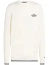 Tommy Hilfiger Graphic Cotton Crew Clothing In White