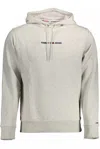 Tommy Hilfiger Stylish Hooded Casual Sweatshirt In Gray