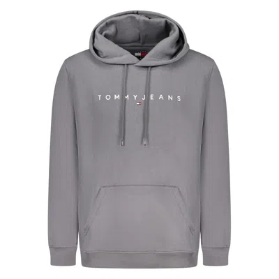 TOMMY HILFIGER GRAY COTTON MEN SWEATER