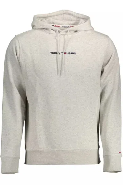Tommy Hilfiger Gray Cotton Sweater In Neutral