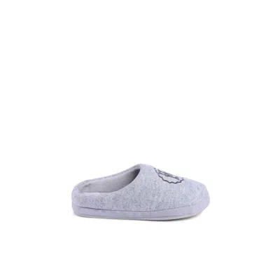 Tommy Hilfiger Gray Recycled Polyester Slippers In Multi