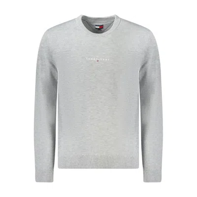Tommy Hilfiger Gray Wool Men Sweater In Grey