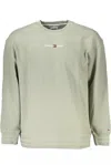TOMMY HILFIGER GREEN COTTON SWEATER