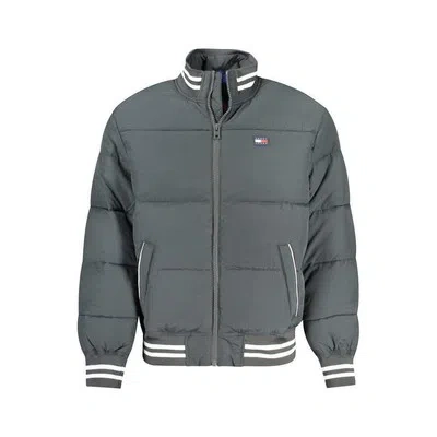 Pre-owned Tommy Hilfiger Green Polyamide Men Jacket