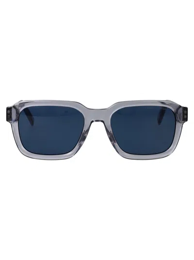 Tommy Hilfiger Grey Acetate Sunglasses In Gray