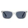 Tommy Hilfiger Grey Square Unisex Sunglasses Th 1505/f/s 0900/ku 55 In Multi