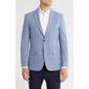 Tommy Hilfiger Grid Stretch Suit Jacket In Blue
