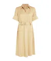 Tommy Hilfiger Half-open Collar Dress In Nude