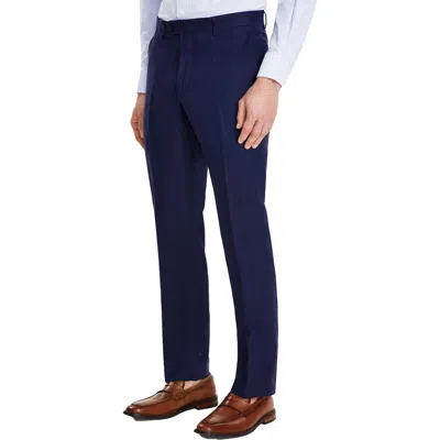 Tommy Hilfiger Hall Mens Linen Dress Pants In Navy