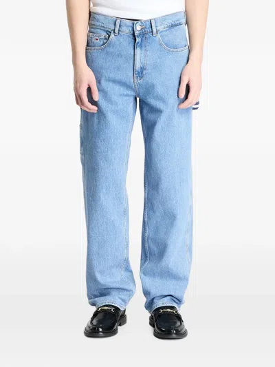 Tommy Hilfiger Hammer-loop Jeans In Blue