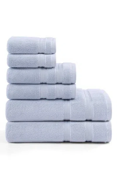 Tommy Hilfiger Harborside Terry Towel 6-piece Towel Set In Blue
