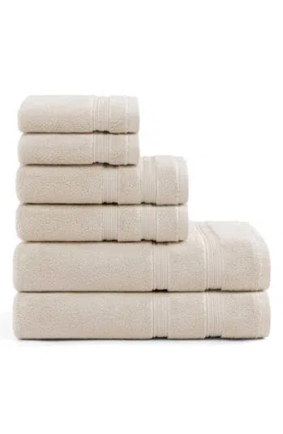 Tommy Hilfiger Harborside Terry Towel 6-piece Towel Set In White