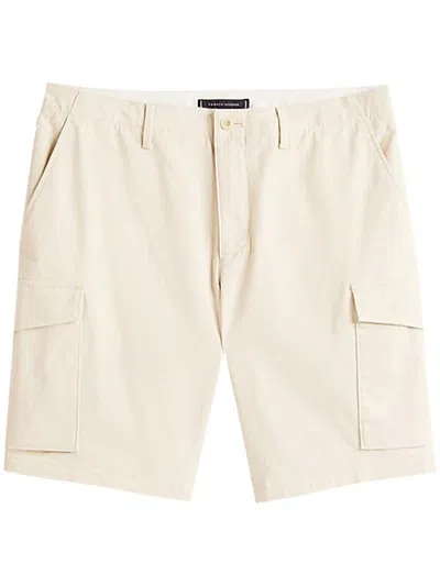 Tommy Hilfiger Harlem 1985 Cargo-pocket Cotton Shorts In Neutral
