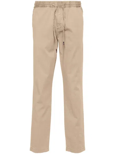Tommy Hilfiger Harlem Drawstring Trousers In Neutrals