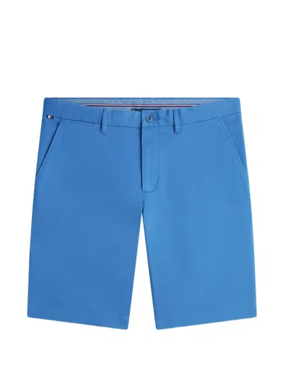 Tommy Hilfiger Harlem Twill Shorts In Blue