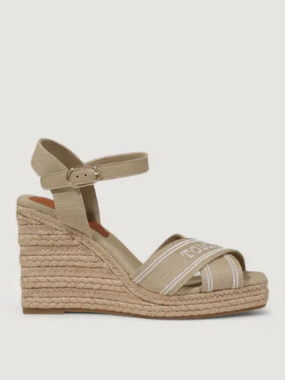 Tommy Hilfiger Sandali Con Tacco  Donna Colore Sabbia