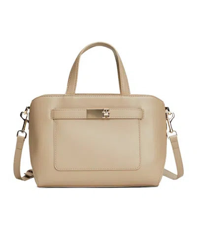 Tommy Hilfiger Heritage Crossbody Bag In Nude
