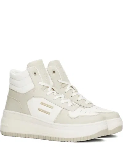 Tommy Hilfiger Hi-top Sneakers In White