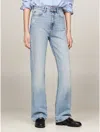 TOMMY HILFIGER HIGH RISE BOOTCUT DISTRESSED JEAN