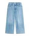 Tommy Hilfiger High Rise Wide Leg Cropped Jeans