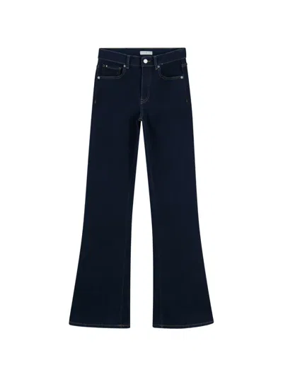 Tommy Hilfiger High-rise Flared Jeans In Blue