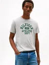 Tommy Hilfiger Hilfiger 1985 Athletic Logo T In Gray
