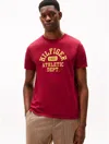 Tommy Hilfiger Hilfiger 1985 Athletic Logo T In Red