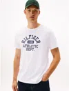 Tommy Hilfiger Hilfiger 1985 Athletic Logo T In White