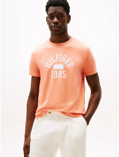 Tommy Hilfiger Hilfiger 1985 Logo T In Pink