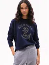 Tommy Hilfiger Hilfiger Anchor Logo Sweater In Navy