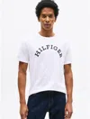 Tommy Hilfiger Hilfiger Arch Logo T In Optic White