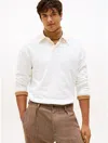 Tommy Hilfiger Hilfiger Crest Brushed Rugby In White