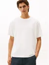 Tommy Hilfiger Hilfiger Crest Logo Slub T In Neutral