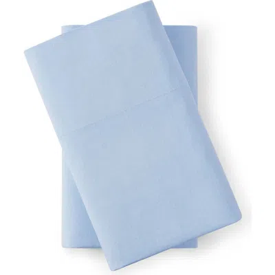 Tommy Hilfiger Hilfiger Essentials Cotton Pillowcases In Blue