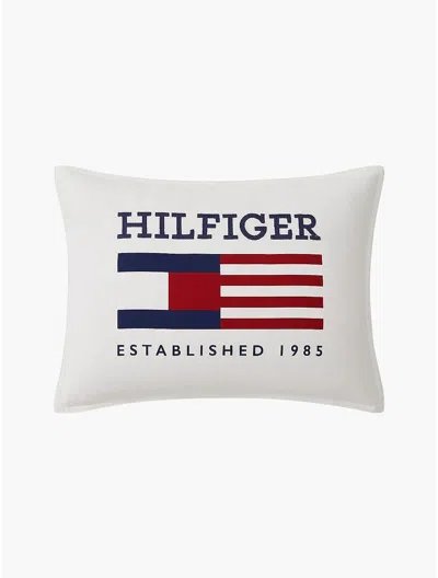 Tommy Hilfiger Hilfiger Flag Logo Pillow In Multi