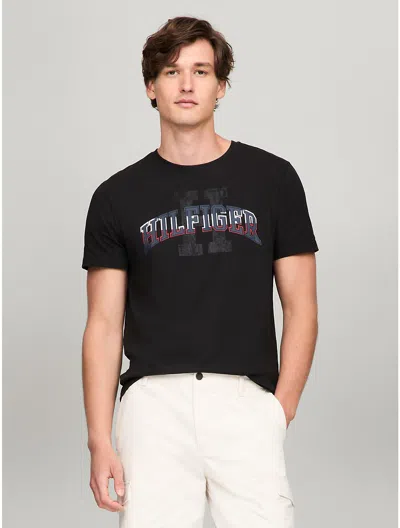 Tommy Hilfiger Hilfiger Graphic T In Black