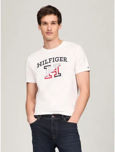 Tommy Hilfiger Hilfiger Graphic T In Optic White