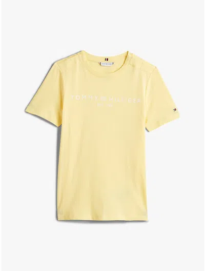 Tommy Hilfiger Hilfiger Logo T In Citronella