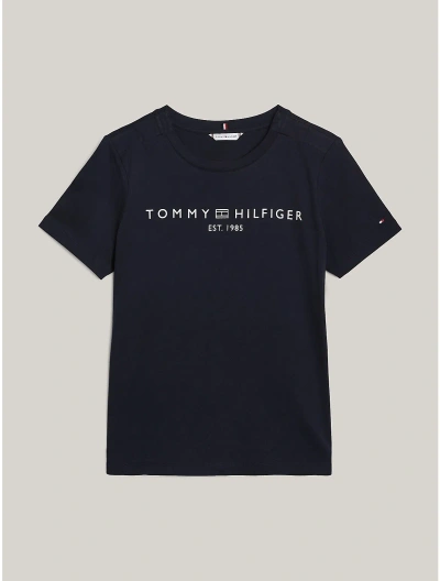 Tommy Hilfiger Hilfiger Logo T In Navy