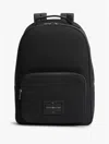 Tommy Hilfiger Hilfiger Logo Textured Backpack In Black