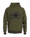 Tommy Hilfiger Hilfiger Monotype College Logo Hoodie In Green