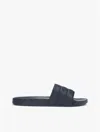 Tommy Hilfiger Hilfiger Perforated Pool Slide In Blue