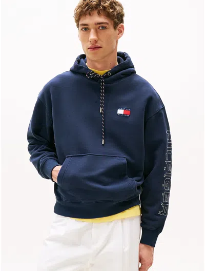 Tommy Hilfiger Hilfiger Sailing Hoodie In Light Navy