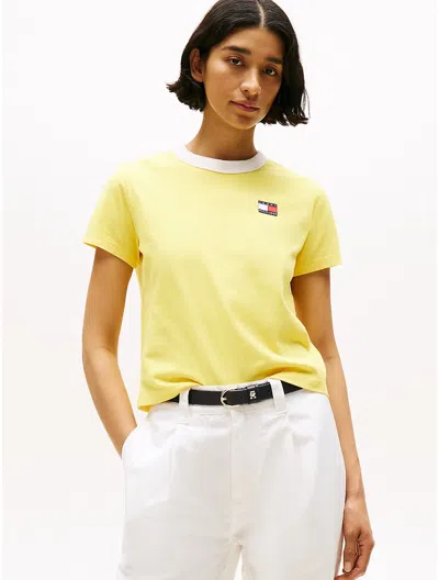 Tommy Hilfiger Hilfiger Sailing Relaxed Fit T In Soft Sunflower