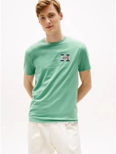 Tommy Hilfiger Hilfiger Sport Logo T In Green