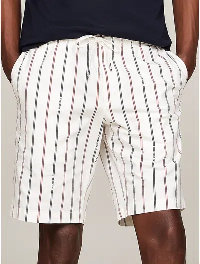 Tommy Hilfiger Hilfiger Stripe Pull In Ancient White