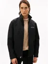 Tommy Hilfiger Logo Regatta Windbreaker In Dark Sable