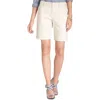 Tommy Hilfiger Hollywood Womens Cotton Stretch Above Knee Bermuda Shorts In Green