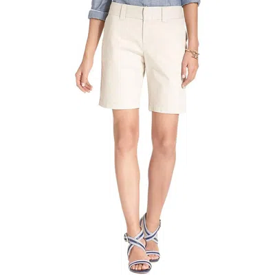 TOMMY HILFIGER HOLLYWOOD WOMENS COTTON STRETCH ABOVE KNEE BERMUDA SHORTS