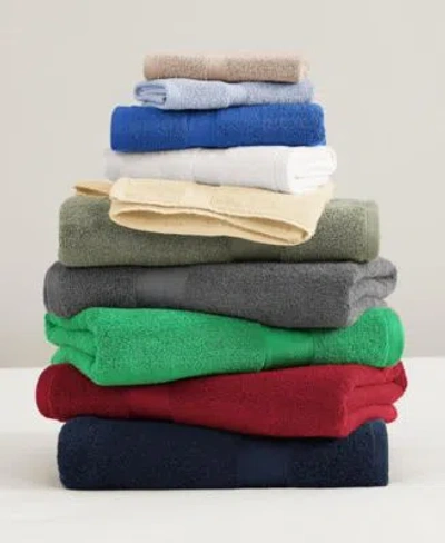 Tommy Hilfiger Home Modern American Cotton Bath Towel In Green